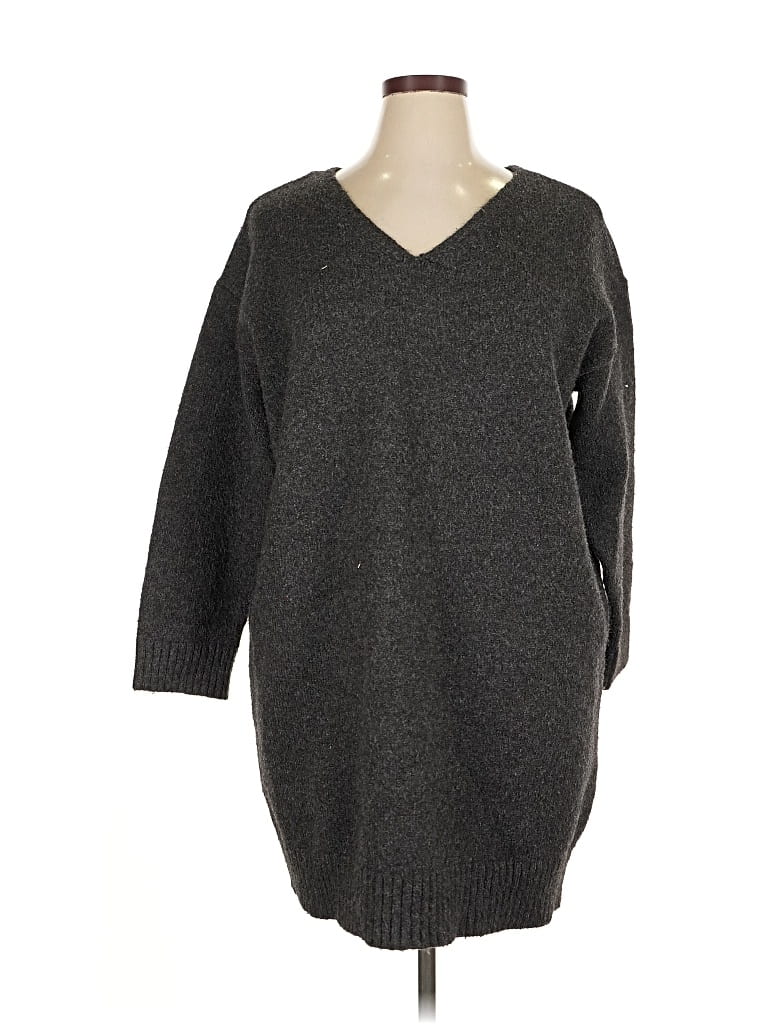 Pre-owned Joe Fresh Casual Dress In Gray