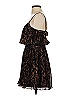 Guess 100% Polyester Animal Print Brown Cocktail Dress Size 1 - photo 5