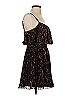 Guess 100% Polyester Animal Print Brown Cocktail Dress Size 1 - photo 4