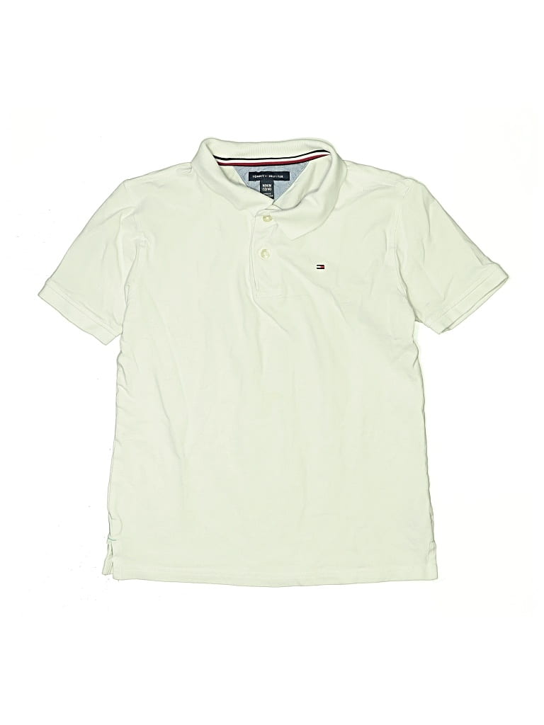 Pre-owned Tommy Hilfiger Kids' Short Sleeve Polo Shirt In Green