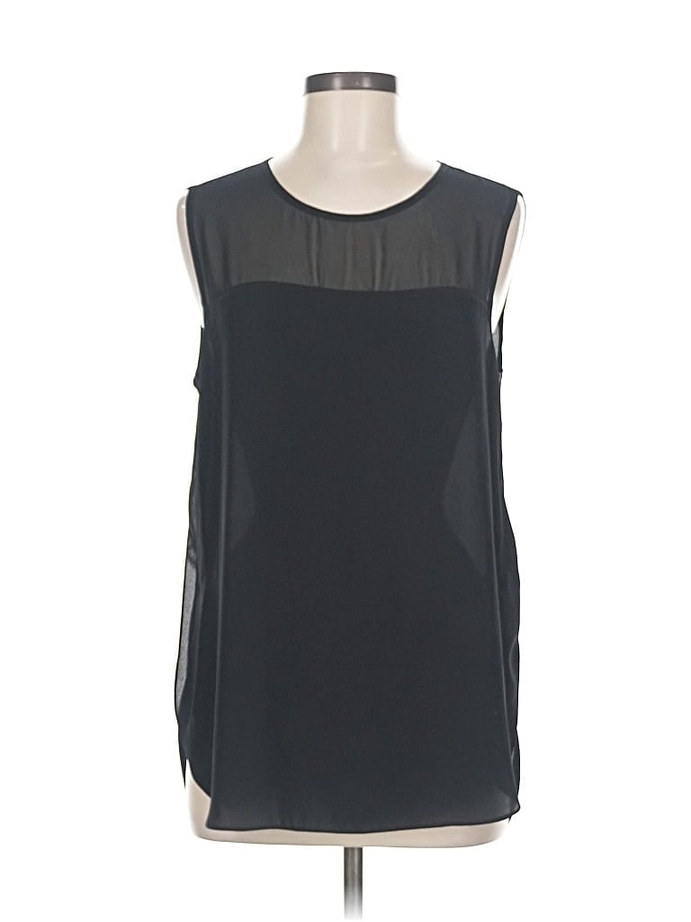 Pre-owned Vince Camuto Sleeveless Blouse In Black