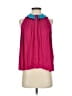 Isani 100% Polyester Color Block Pink Sleeveless Blouse Size XS - photo 1