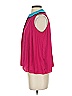 Isani 100% Polyester Color Block Pink Sleeveless Blouse Size XS - photo 5