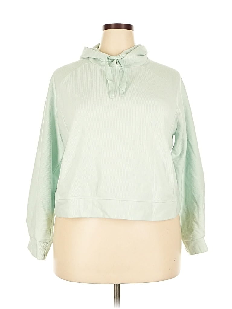 Pre-owned All In Motion Sweatshirt In Green