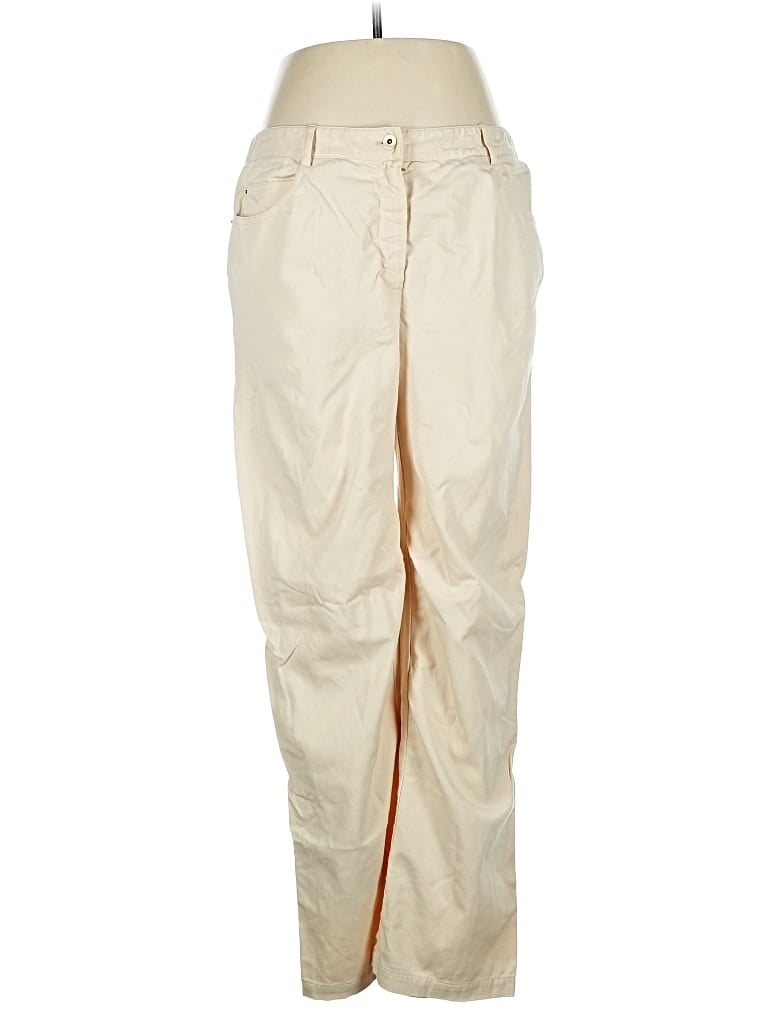 Pre-owned St John Jeans In White