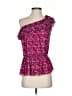 Express 100% Nylon Pink Sleeveless Blouse Size XS - photo 1