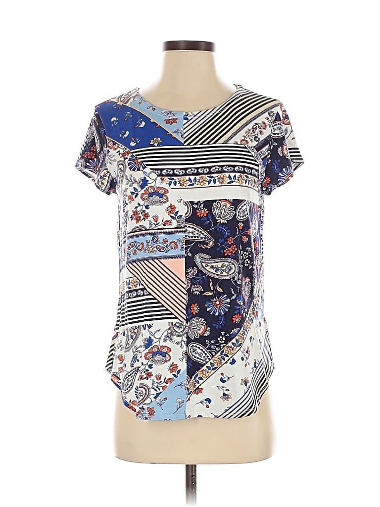 Pre-owned Cupio Short Sleeve T-shirt In Blue