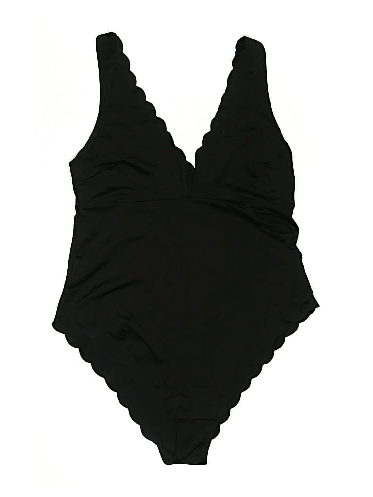 Pre-owned H&m One Piece Swimsuit In Black