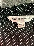Counterparts 100% Polyester Gray 3/4 Sleeve Blouse Size M - photo 7