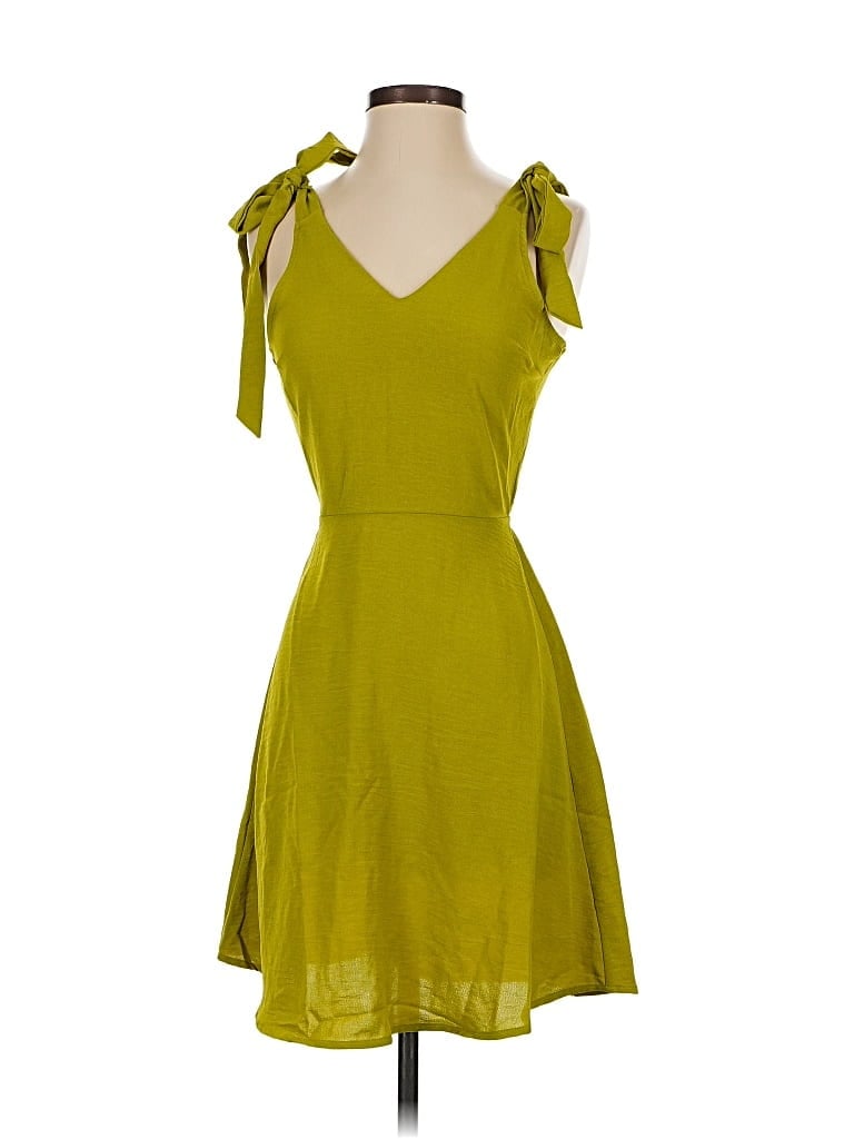MONTEAU Pre-owned Casual Dress In Green