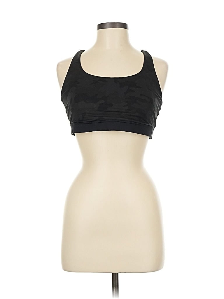 Pre-owned Lululemon Athletica Sports Bra In Black