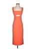 Lulus Solid Orange Cocktail Dress Size S - photo 1