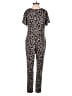Smash Animal Print Black Jumpsuit Size XXS - photo 2