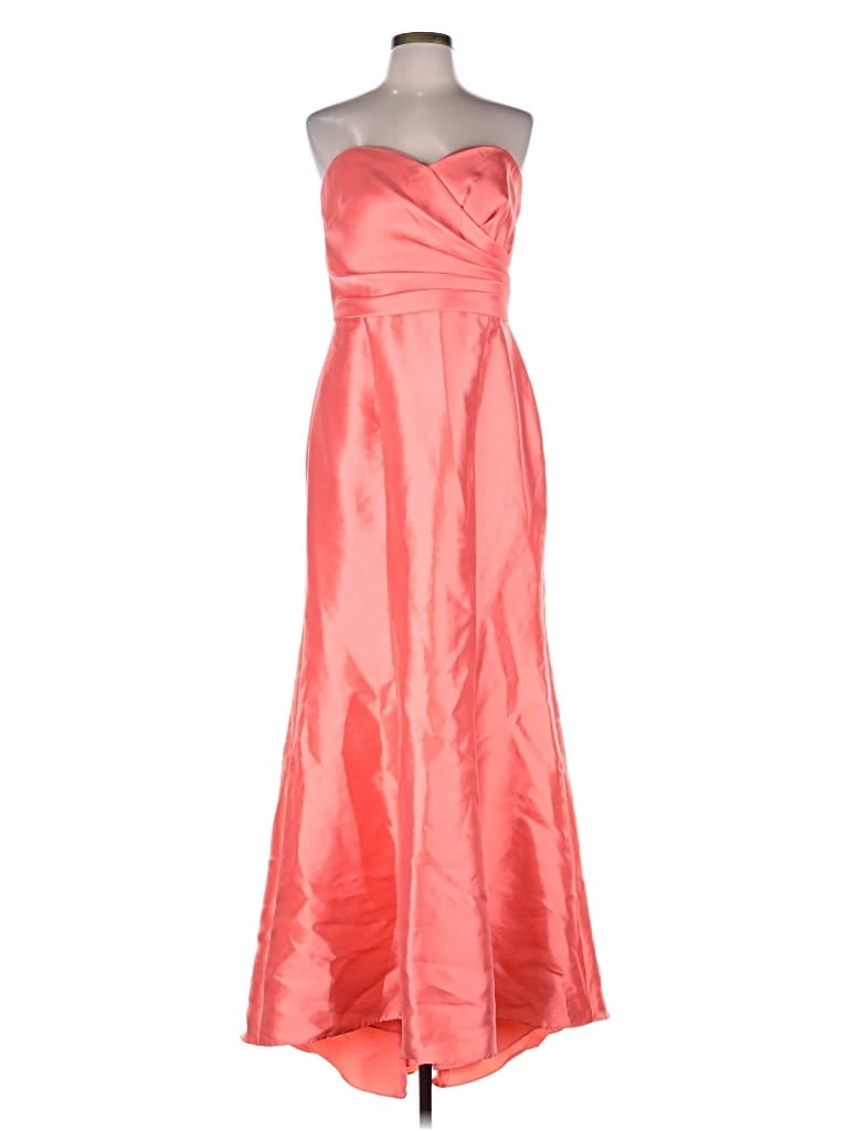 Pre-owned David's Bridal Cocktail Dress In Pink