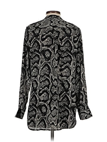 Larry Levine Long Sleeve Blouse (view 2)