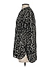 Larry Levine 100% Polyester Paisley Black Long Sleeve Blouse Size S - photo 5
