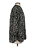 Larry Levine 100% Polyester Paisley Black Long Sleeve Blouse Size S - photo 4