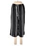 DKNY 100% Viscose Rayon Stripes Black Casual Pants Size M - photo 1