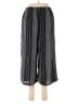 DKNY 100% Viscose Rayon Stripes Black Casual Pants Size M - photo 2