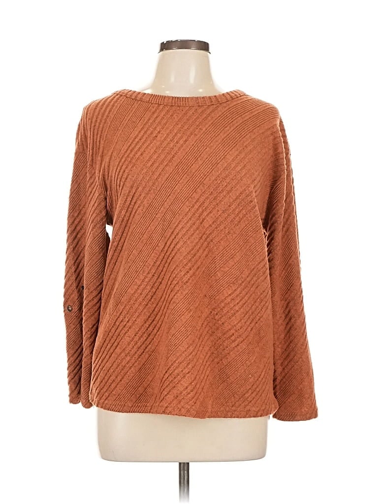 Pre-owned Bke Pullover Sweater In Brown