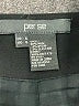 Per Se Solid Black Wool Skirt Size 6 - photo 4