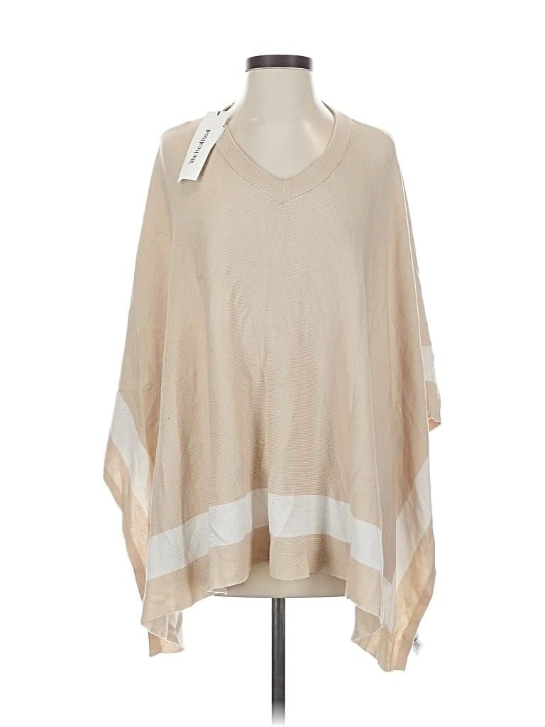 ANN TAYLOR Pre-owned Poncho In Brown