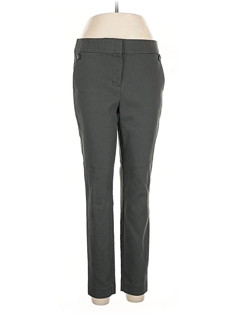 Pre-owned Ann Taylor Loft Dress Pants In Gray