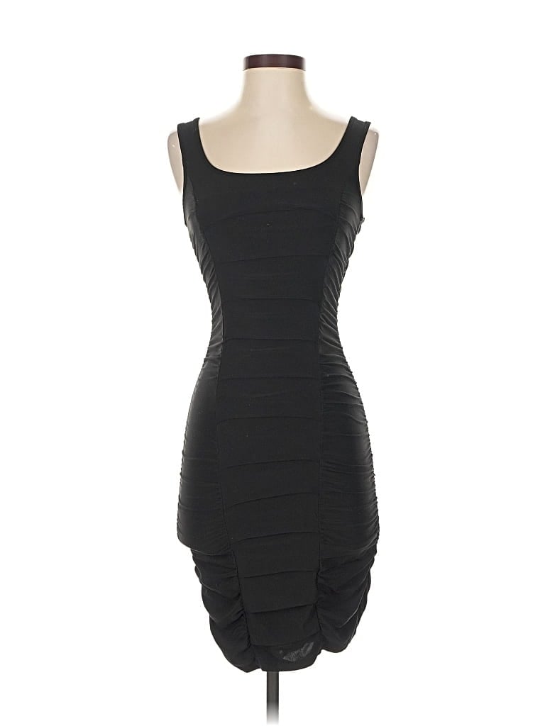 Pre-owned Unbranded Cocktail Dress In Black