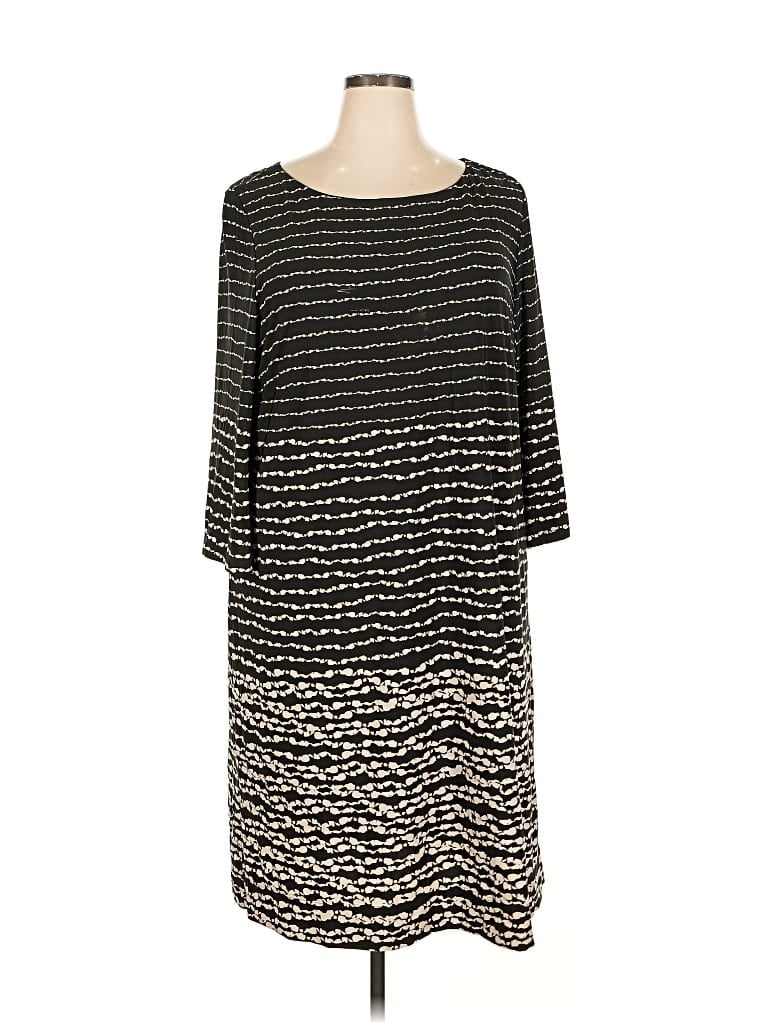 Pre-owned Taylor Casual Dress In Black