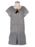 Soft Joie 100% Cotton Houndstooth Gray Black Romper Size S - photo 1