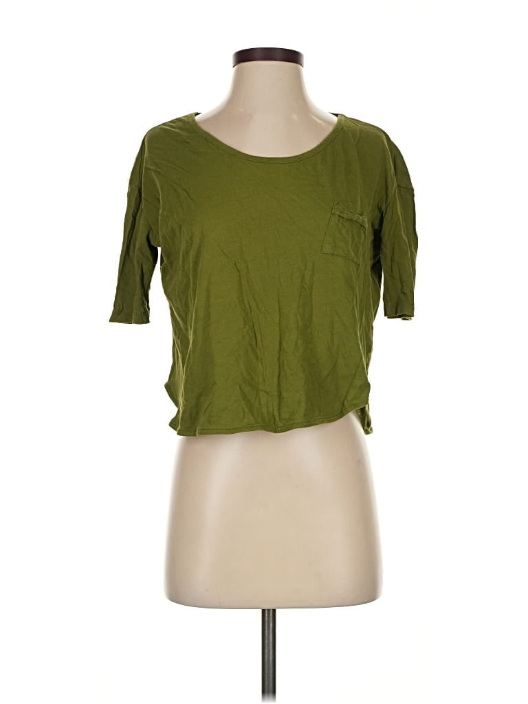 Pre-owned Assorted Brands Short Sleeve T-shirt In Green