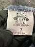 Assorted Brands 100% Polyester Gray Zip Up Hoodie Size 7 - photo 3