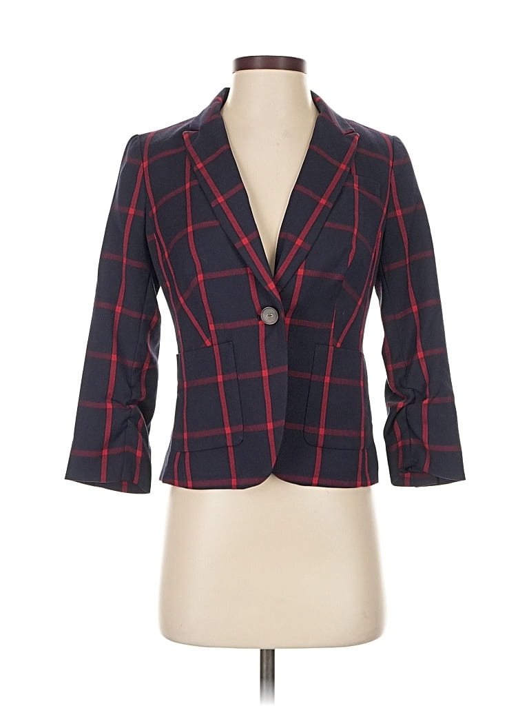 Pre-owned The Limited Blazer Jacket In Red