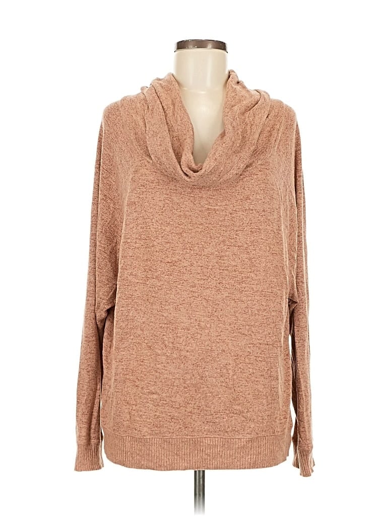 Pre-owned Express Outlet Pullover Sweater In Brown