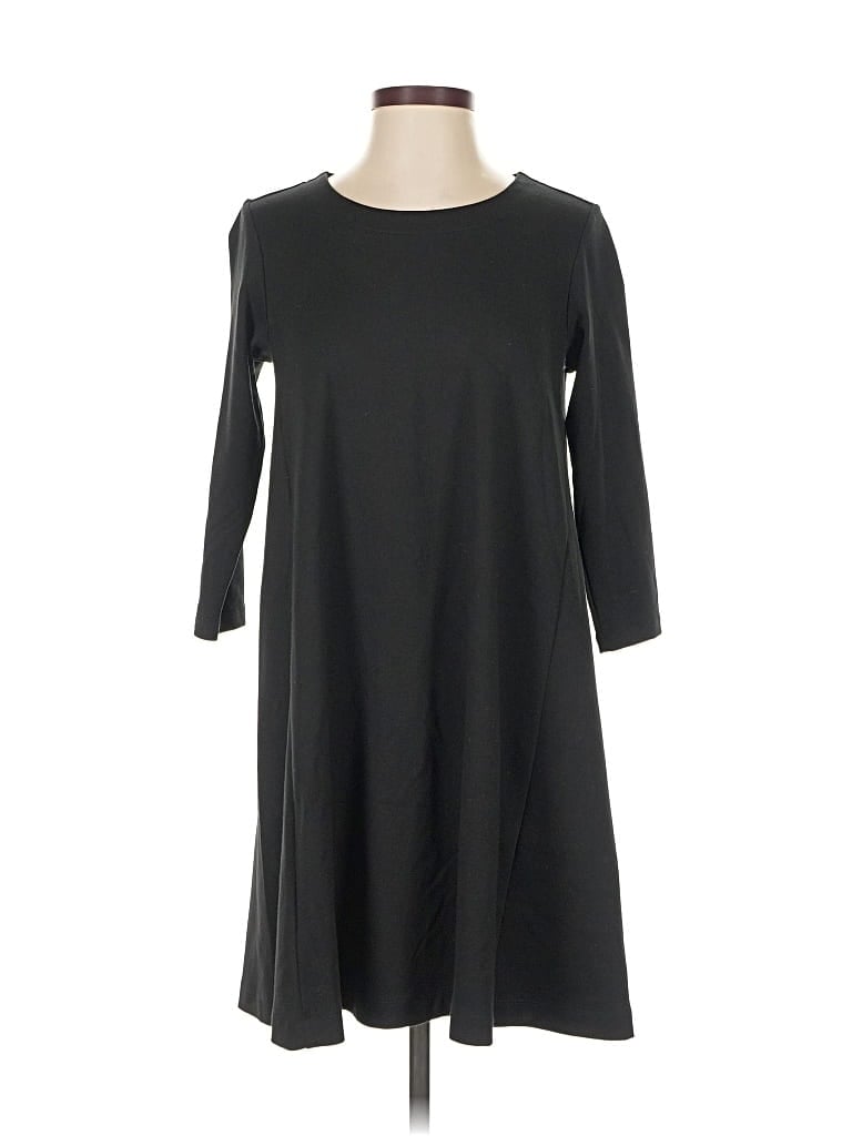 Pre-owned Ann Taylor Loft Outlet Casual Dress In Black