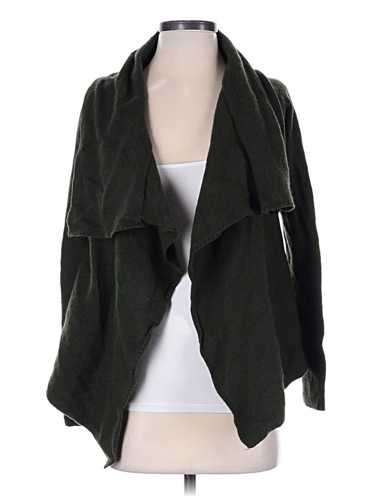Pre-owned Ann Taylor Loft Cardigan Sweater In Green