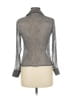 Teenflo Silver Black Long Sleeve Blouse Size 8 - photo 2