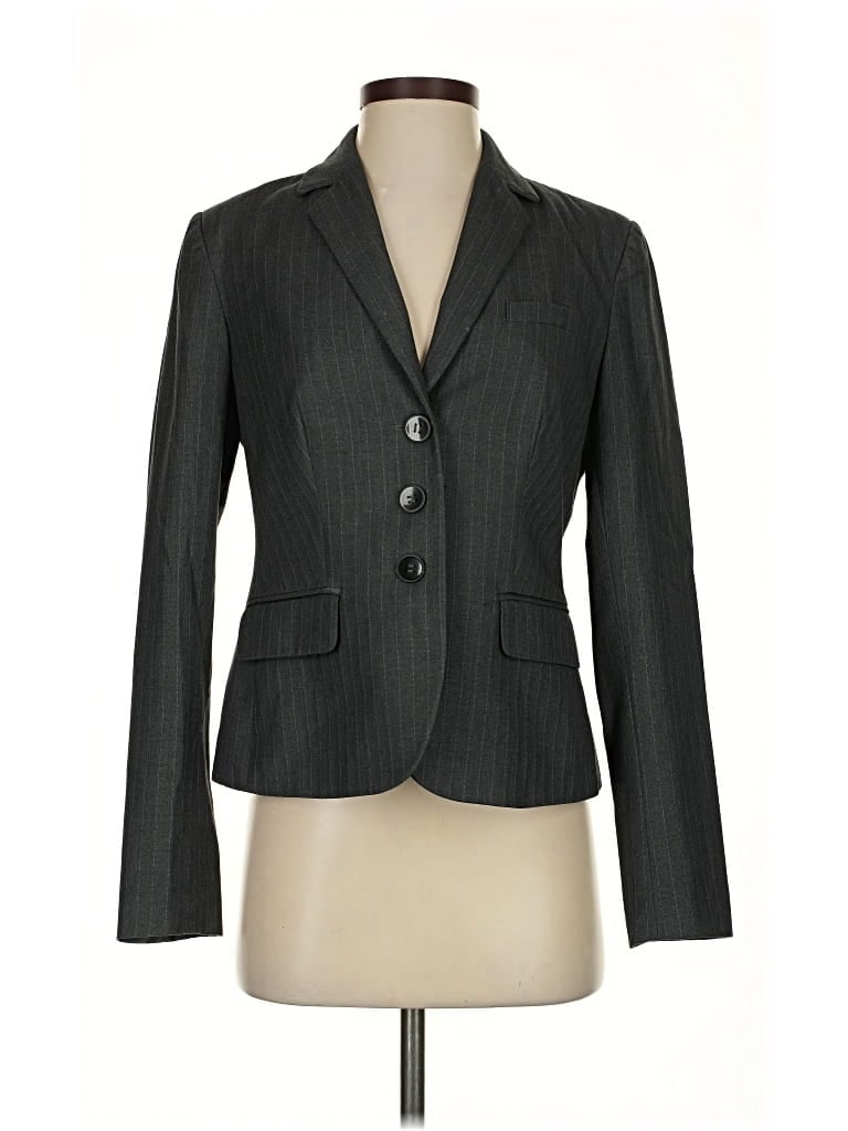 Pre-owned Calvin Klein Blazer Jacket In Gray