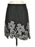 Anni Kuan Gray Black Formal Skirt Size 6 - photo 2