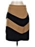 Etcetera Color Block Tan Casual Skirt Size 4 - photo 1