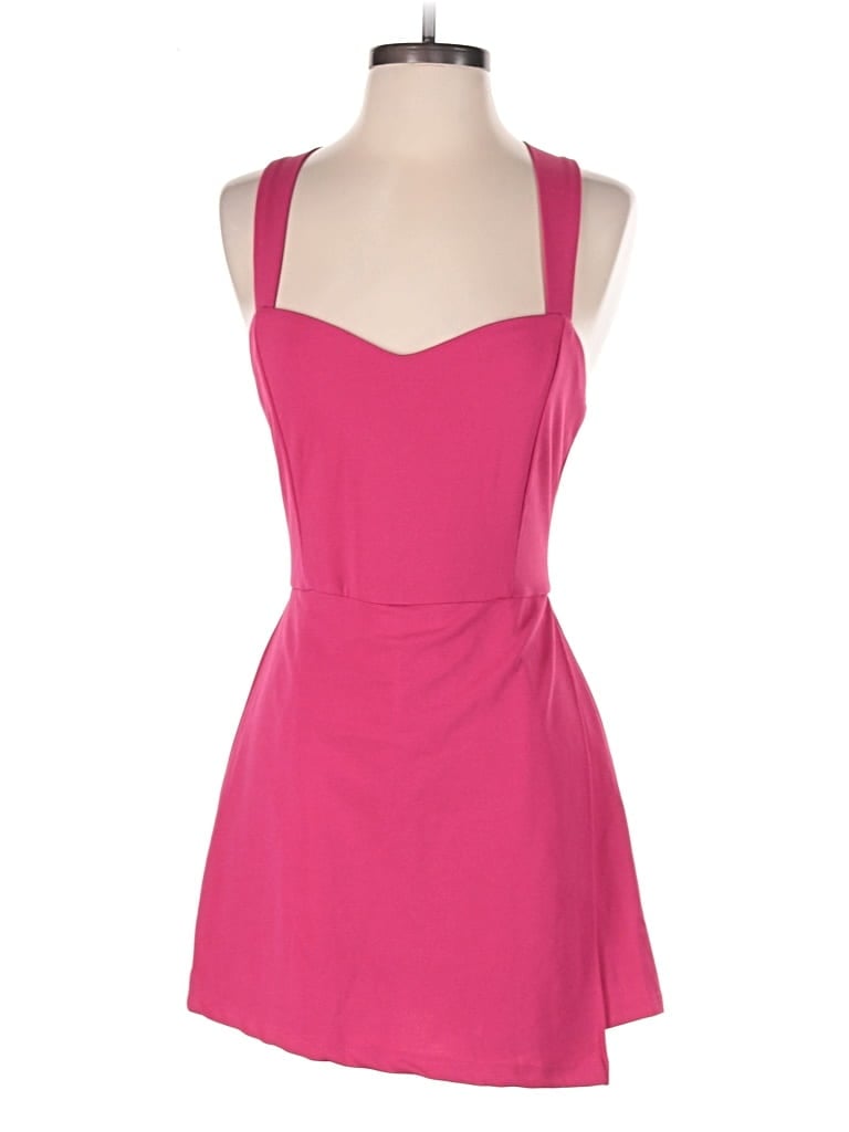 Pre-owned Lulus Romper In Pink