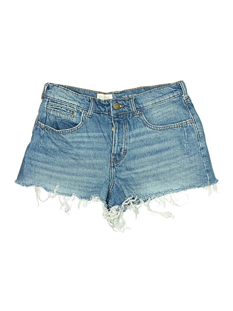 Pre-owned Pilcro Denim Shorts In Blue