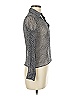 Teenflo Silver Black Long Sleeve Blouse Size 8 - photo 4