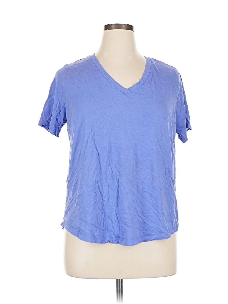 Pre-owned Terra & Sky Short Sleeve T-shirt In Blue