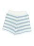 Shein 100% Polyester Stripes Blue Shorts Size L - photo 2