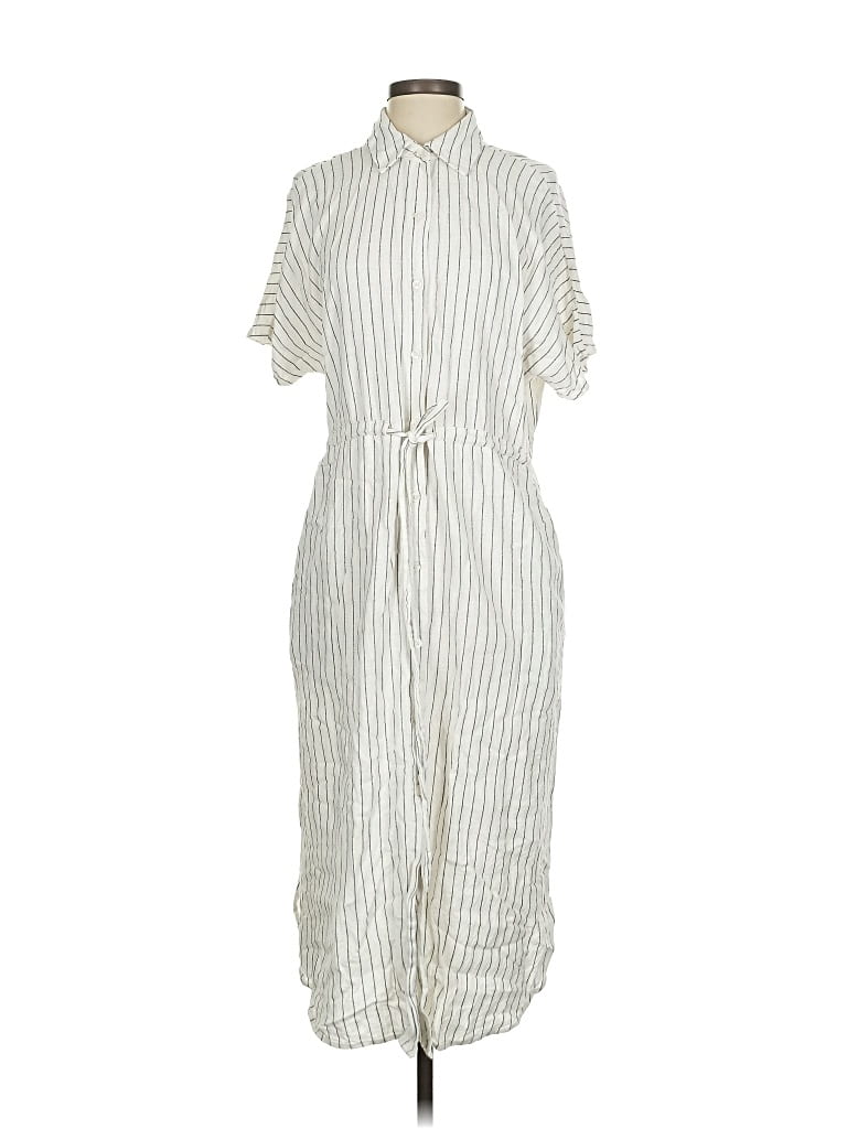 Pre-owned A New Day Casual Dress In White