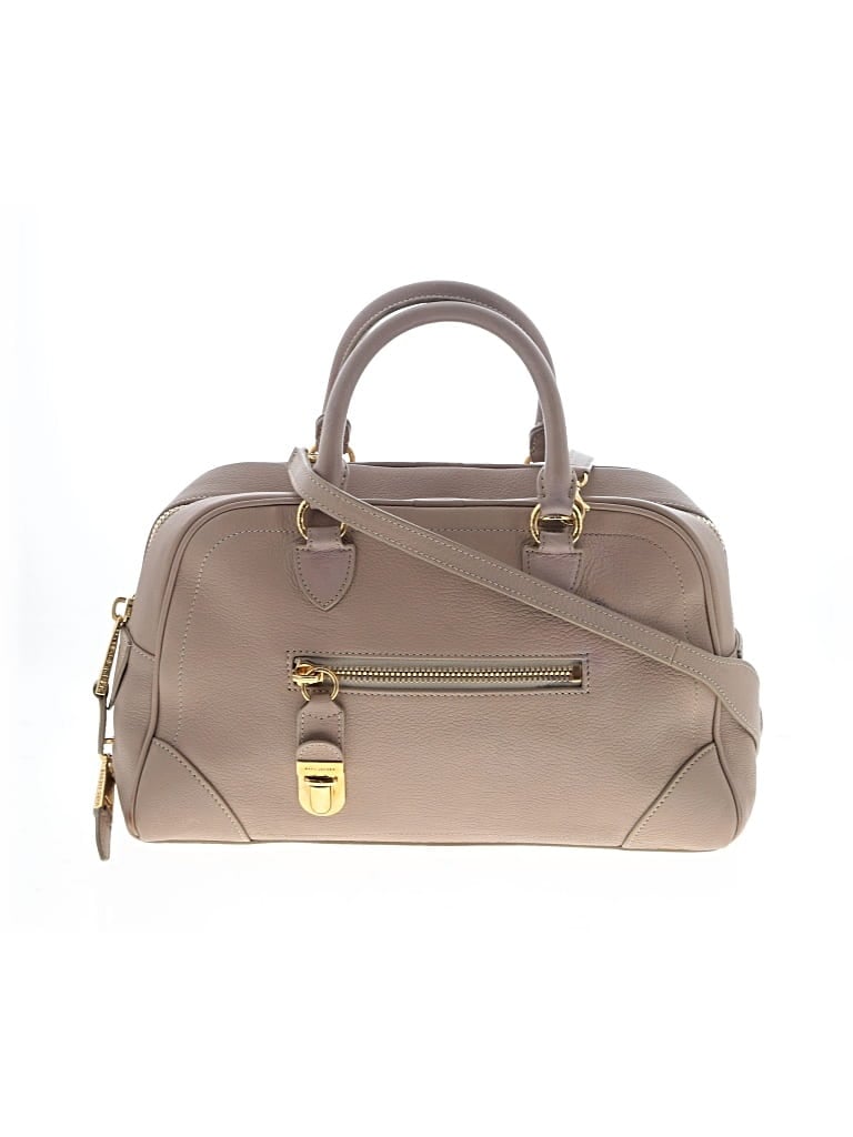 Pre-owned Marc Jacobs Leather Satchel In Brown