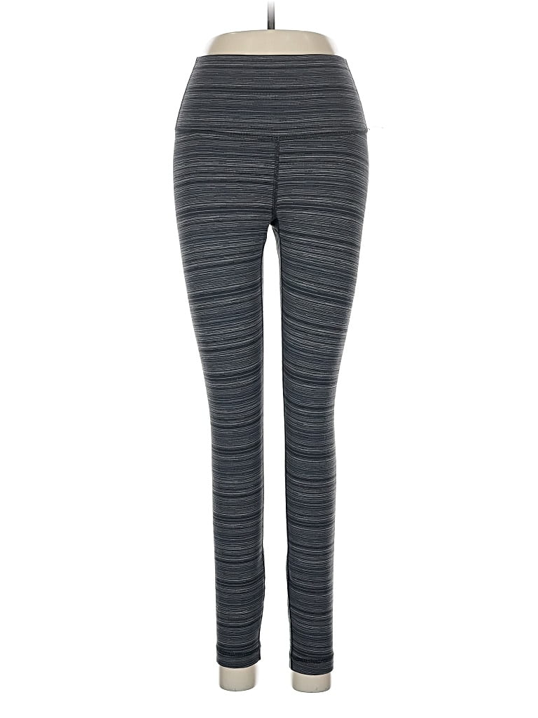 Pre-owned Lululemon Athletica Active Pants In Gray