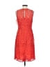 J.Crew Collection 100% Polyester Orange Cocktail Dress Size 6 - photo 2