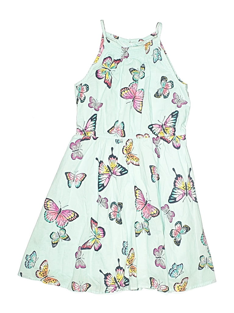 Pre-owned Sonoma Goods For Life Kids' Dress In Blue